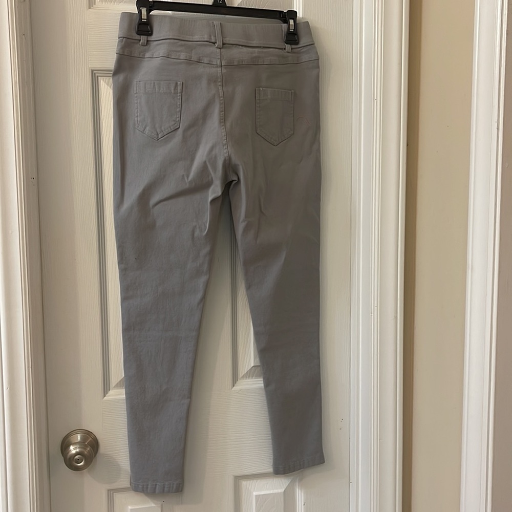 Grey Stretch Leggings - Picture 2 of 3